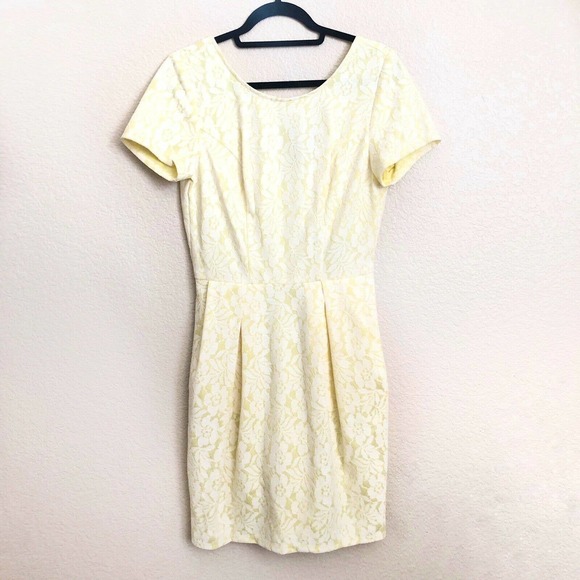 ROBERT RODRIQUEZ NWT Lace Overlay Sheath Dress M - Picture 2 of 8